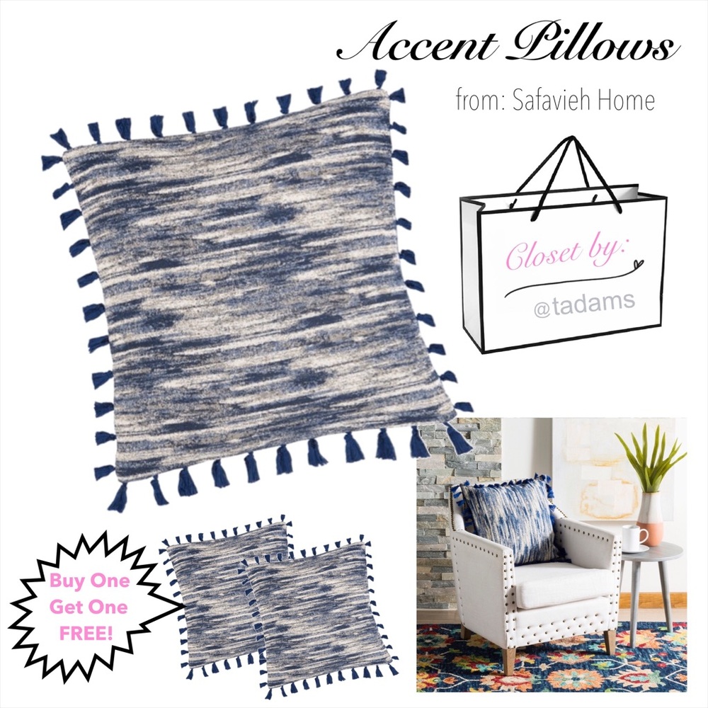 Pair of Square Accent Pillows